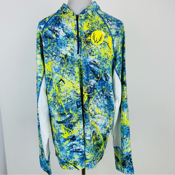 WROXX Performance Quarter Zip Pullover Shirt Size Large - Picture 1 of 9